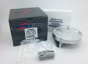 Yamaha YZ 450F Vertex Pistone Kit Clip Pin Anelli 2018-2019 Misura B 4270B 96,96mm - Foto 1 di 1