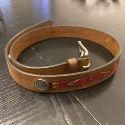 Cinturón de níquel búfalo nativo Trafalgar talla 30 Foto 1 de 4