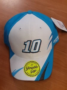 Danica Patrick #10 NASCAR Ball Cap Hat NEW blue white YOUTH - Picture 1 of 5