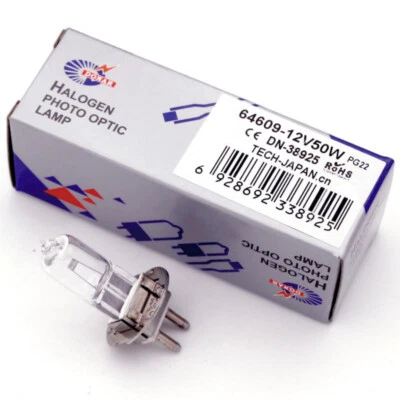 DONAR 64609 12V50W PG22 Halogen Lamp Zeiss Ophthalmic Slit Lamp Microscope Slit Bulb