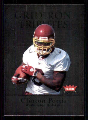 2004 Fleer Tradition Gridiron Tributes #19GT Clinton Portis - Image 1 of 2