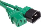 1  pcs - RS PRO IEC C13 Socket to IEC C14 Plug Power Cord, 1m