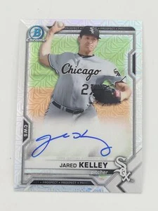 2021 Bowman #BMA-JK Jared Kelley Chrome Prospect Autographs Mojo Refractor - Bild 1 von 2