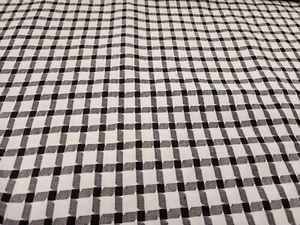 Check  Suiting Fabric Apparel Geometric Jacquard By the Yard  - Picture 1 of 3