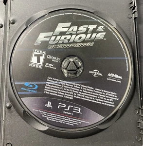 (Disc Only) Sony Playstation PS3 Fast & Furious Showdown Video Game - Picture 1 of 2