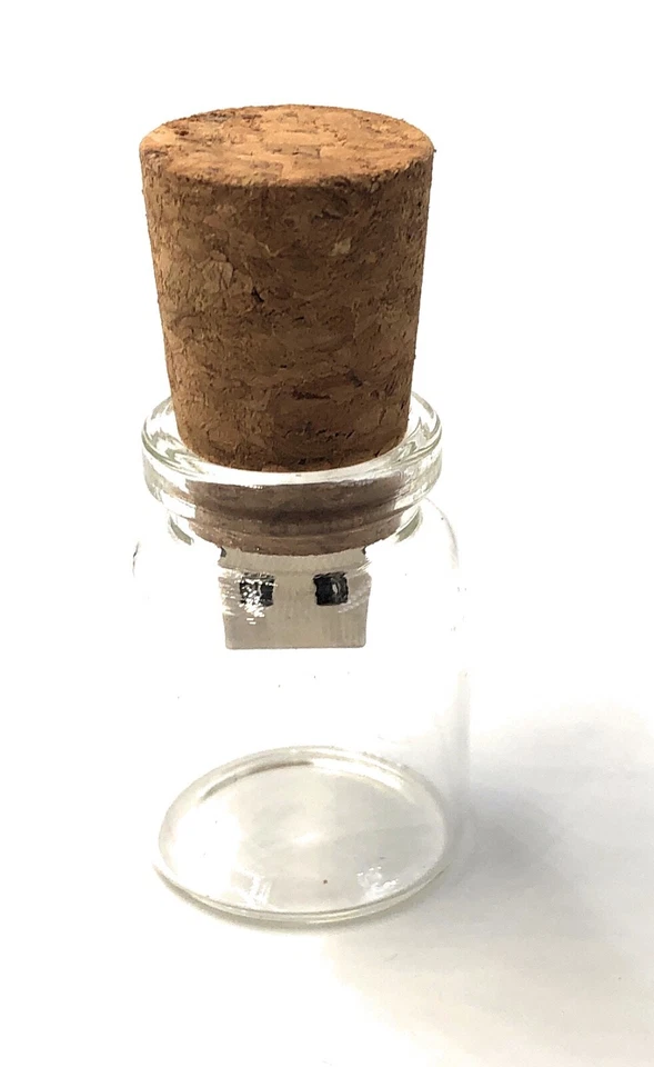 Flaschenpost Post Glas Gag Funny USB Stick div Kapazitäten - Bild 1 von 1