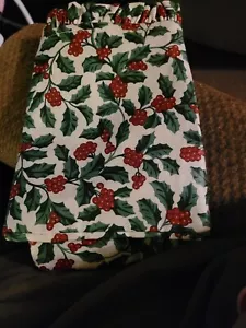 Longeberger Holly Basket Liner - Picture 1 of 1