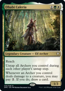 OHABI CALERIA mtg NM-M Commander Dominaria United 1 selten - Bild 1 von 1