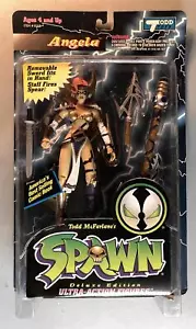 1995 Angela (Moc) Todd McFarlane juguetes - versión púrpura 5 * - Imagen 1 de 4