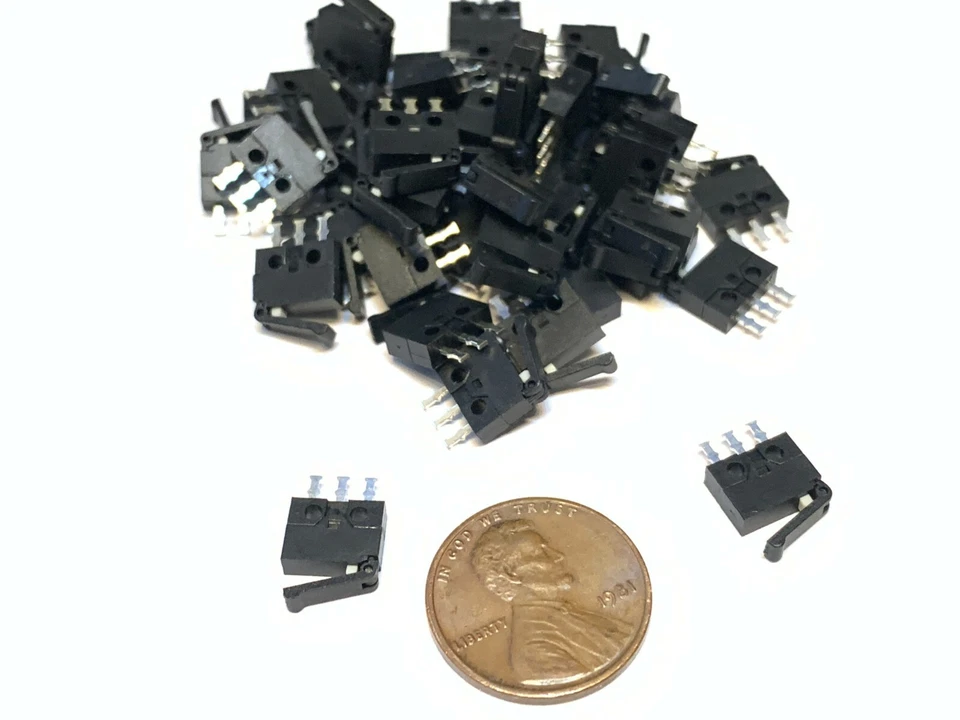 4 Pieces- NC No Microswitch Reset Mini Small Micro Limit Switch Lever Camera A15