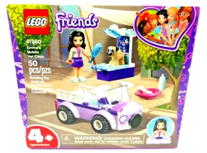New! LEGO Lego Friends: Toffee Dog and Emma's Mobile Vet Clinic #41360 - 50 pcs - Picture 1 of 4