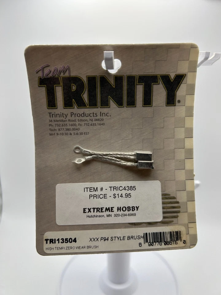 TEAM TRINITY XXX P94 STYLE BRUSH - HIGH TEMP / ZERO WEAR BRUSH - #TRI13504 - NOS - Image 1 of 2