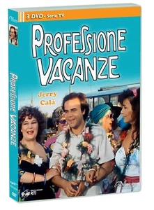 3 Dvd PROFESSIONE VACANZE - SERIE TV completa con Jerry Cala' box cofanetto 1986 - Foto 1 di 2