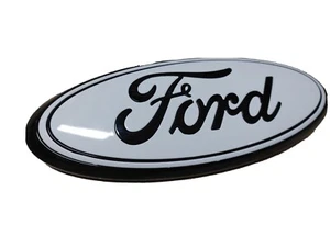 Ford F250 2011-2016 emblema parrilla personalizado de Oxford y emblema negro brillante. 13" - Imagen 1 de 4