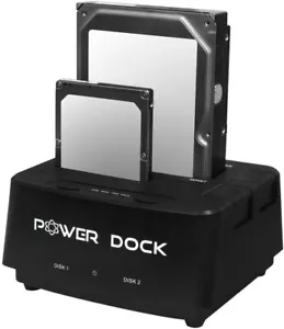 Kingwin Usb 3.0 To Dual Bay Sata / Ssd Hard Drive Docking Station W/ O Personal - Picture 1 of 9
