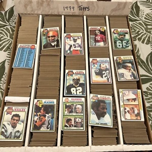 HUGE LOT (4800) 1979 TOPPS FOOTBALL CARDS SEMI-STARS HOFers COMMONS GOOD COND - Picture 1 of 2