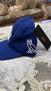 Offizielle Drake OVO Octobers Very Own Sport Kappe Vater Mütze Strapback royalblau neu mit Etikett - Bild 1 von 5