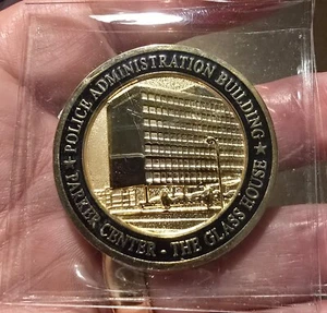 LAPD Los Angeles Police Department Parker Center The Glass House Challenge Coin - Picture 1 of 6