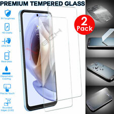 2 Pack TEMPERED GLASS Screen Protectors Cover Motorola Moto G31 / G41 / G62 5G