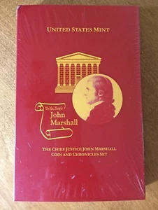 2005 Chief Justice John Marshall Coin & Chronicles Set ~ Sealed & Unopened - Picture 1 of 2