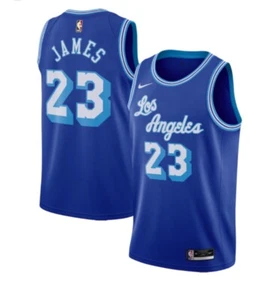 Nike Herren LeBron James NBA Los Angeles Lakers Classic Edition Swingman Trikot M - Bild 1 von 5
