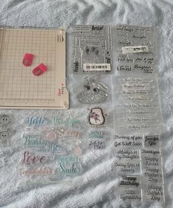 Stempelzubehör. Stempel Tusche Karten basteln/Scrapbooking - Bild 1 von 10