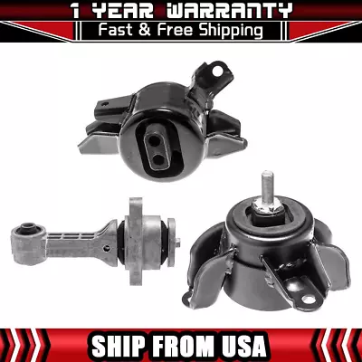 3PCS Anchor-Engine Auto Trans Mount Kits Fits 2012-2016 HYUNDAI VELOSTER 1.6L - Image 1 of 4