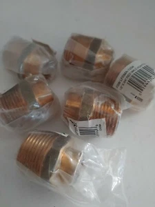 Lot of 6 LDR 1/2" X 3/4" RED MALE ADAPTER FSW LFRMA-1234 - Picture 1 of 2