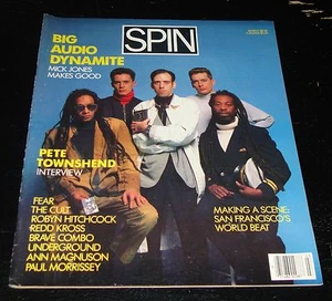 SPIN magazine #11, 1986, Big Audio Dynamite, Mick Jones, The Cult, Redd Kross - Picture 1 of 1