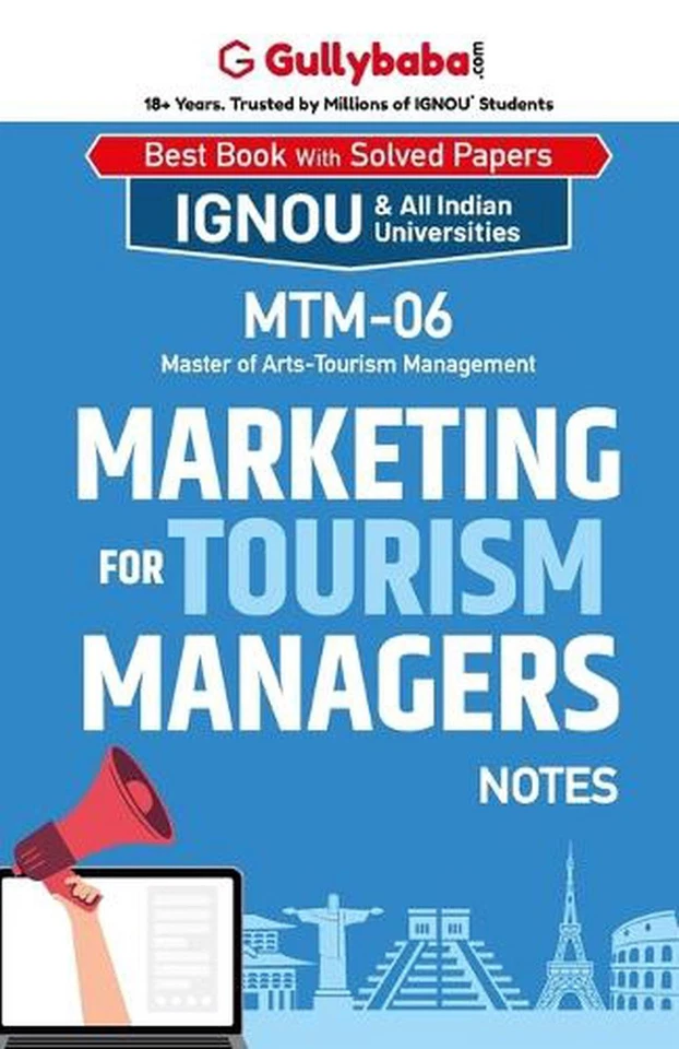 MTM-06 Marketing for tourism managers by Panel Gullybaba Com Paperback Book - Image 1 of 1
