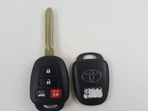 ORIGINAL TOYOTA 14-19 OEM MASTER HEAD KEY LESS ENTRY REMOTE FOB H-CHIP 8A UNCUT - Picture 1 of 16