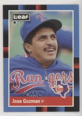 1988 Leaf Canadian Jose Guzman #55 - Image 1 of 2
