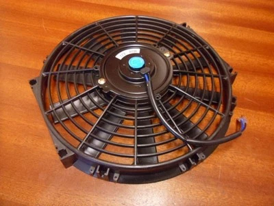 RENAULT 5 GT TURBO NEW LOW PROFILE RADIATOR COOLING FAN ALLOY WATER RADIATOR - Image 1 of 2