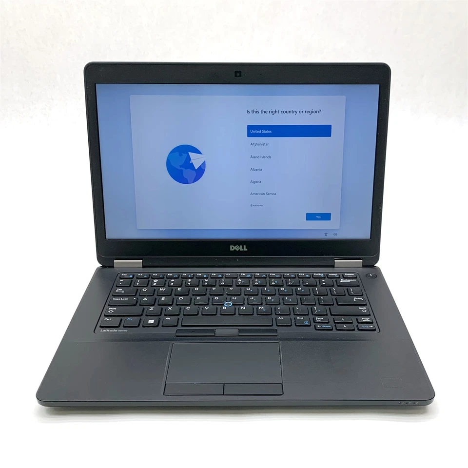 Dell Latitude E5470 14" HD Intel Core i5-6300U 2.40 GHz 8GB 240GB SSD Windows 11 - Image 1 of 4