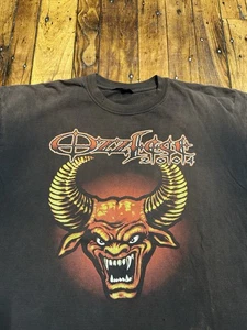 Vintage Ozzfest 2004 T Shirt Size 2XL Ozzy Osbourne Black Sabbath Distressed - Picture 1 of 17