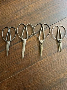 Vintage Japanese Bonsai Scissors Lot - Picture 1 of 17
