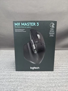 *NEW SEALED!* Logitech 910-005647 MX Master 3 Advanced Wireless Mouse - Black - Photo 1/8