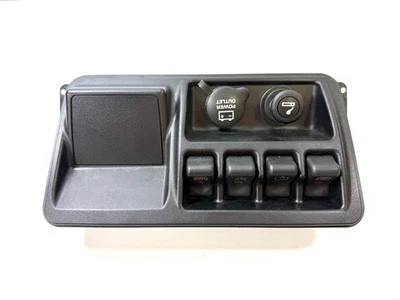Panel de interruptores de tablero Rubicon OEM Jeep TJ Wrangler 2003-2006 Foto 1 de 4