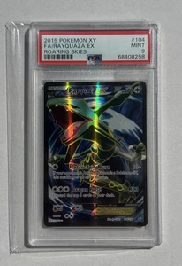 Pokemon Rayquaza EX XY Roaring Skies Full Art #104 PSA 9 Mint Low Pop - Picture 1 of 2