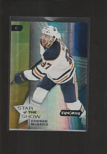 2021-22 Upper Deck Synergy Star of the Show Connor McDavid #SOS-19 - Picture 1 of 2
