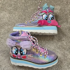 Irregular Choice Kitty Walk Sneakers 39 8 - Picture 1 of 9