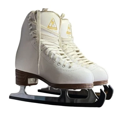 Figura Patines de Hielo Jackson Excel Talla 4C Modelo 1290 Ultima Mark II Blanco Foto 1 de 4