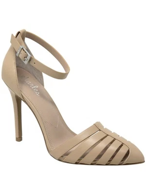 Zapatos de salón Charles by Charles David para mujer beige juguetones de cuero de aguja 8 M Foto 1 de 4