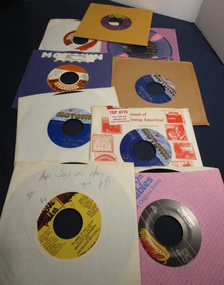 Mowtown Label Lot of 45s , incl.Promo Copies/Demonstration/Not For Sale - Image 1 of 4