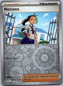 Nemona SV: Paldean Fates 082/091 Reverse Holo| Mix&Match - Picture 1 of 2