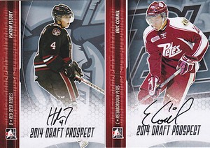 2014 ITG Eric Cornel Auto Draft Prospects Autograph 14-15 Peterborough Petes