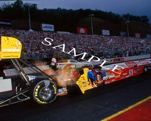JOE AMATO 1999 SUPERMAN TOP FUEL CAR 8X10 GLOSSY PHOTO #5Z - Picture 1 of 1