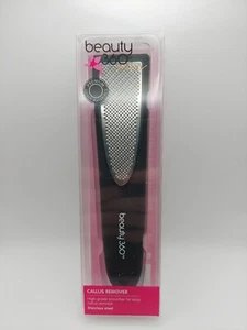 Nuevo Beauty 360 Salón CALLUS REMOVEDOR Acero Inoxidable Pedicura Pie Herramienta Exfoliar - Imagen 1 de 3
