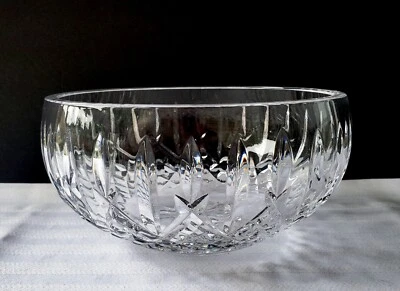 Rare Waterford Ireland Crystal ARAGLIN 6.75" Centerpiece Bowl - Image 1 of 4