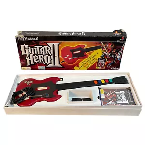 Guitar Hero II RedOctane Wired Controller & Game Pack! Sony PS2 PAL - Picture 1 of 7